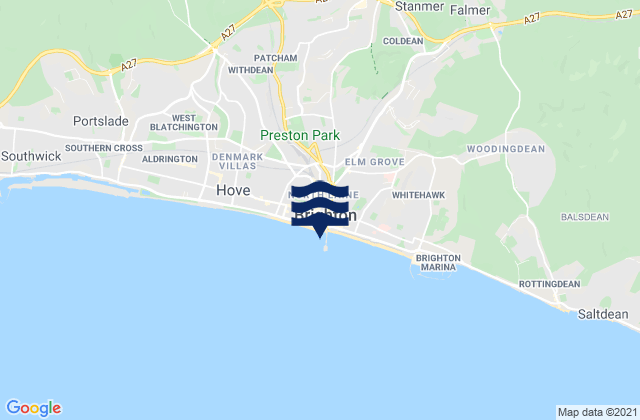 Mapa da tábua de marés em Silos, United Kingdom