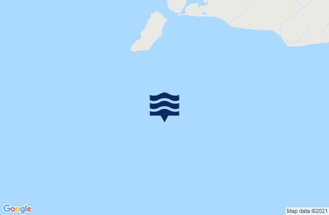 Mapa da tábua de marés em Sitkinak Strait southwest entrance, United States