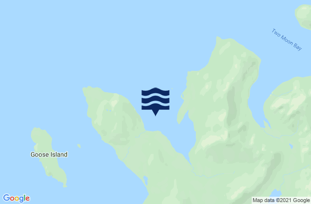 Mapa da tábua de marés em Snug Corner Cove (Port Fidalgo), United States