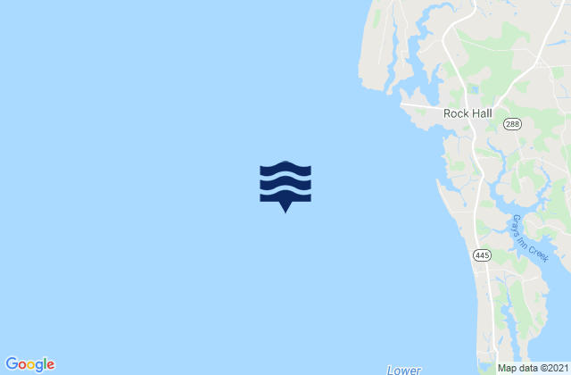 Mapa da tábua de marés em Swan Point 2.7 n.mi. SW of, United States