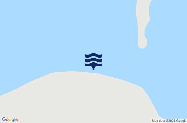 Mapa da tábua de marés em Syndaska Bay entrance, Russia
