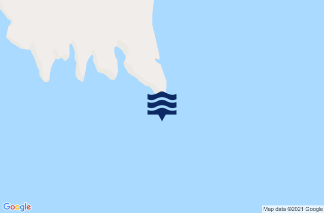 Mapa da tábua de marés em Sévigny Point, Canada