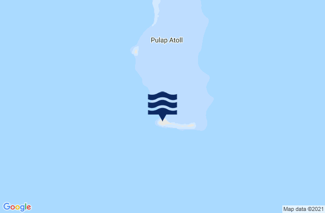 Mapa da tábua de marés em Tamatam Municipality, Micronesia