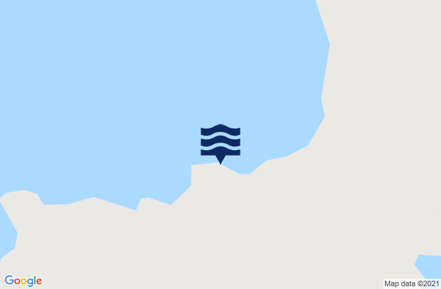 Mapa da tábua de marés em Tanaga Bay, United States