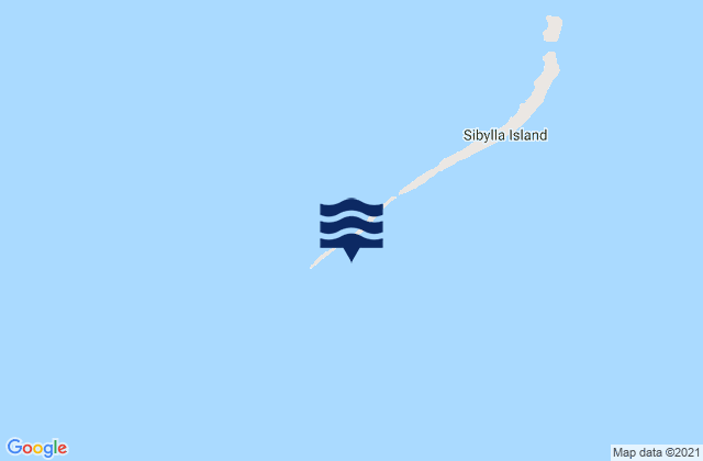 Mapa da tábua de marés em Taongi Atoll, Micronesia