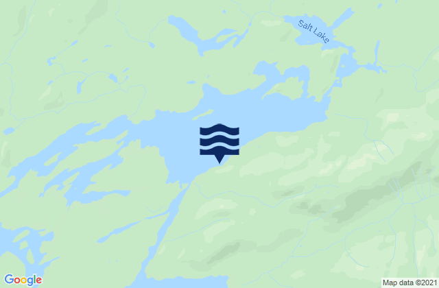 Mapa da tábua de marés em Target Island Mitchell Bay, United States