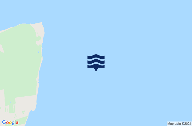 Mapa da tábua de marés em Tay River Bay, United Kingdom