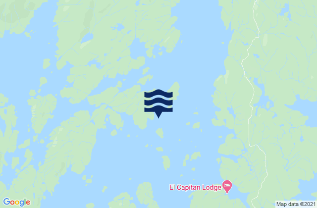 Mapa da tábua de marés em Tenass Island 0.3 mile SSW of, United States