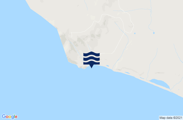 Mapa da tábua de marés em Tin City Bering Sea, United States