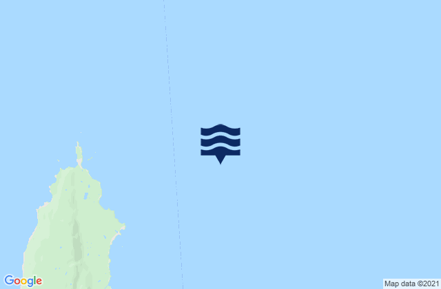 Mapa da tábua de marés em Tonki Cape east of, United States