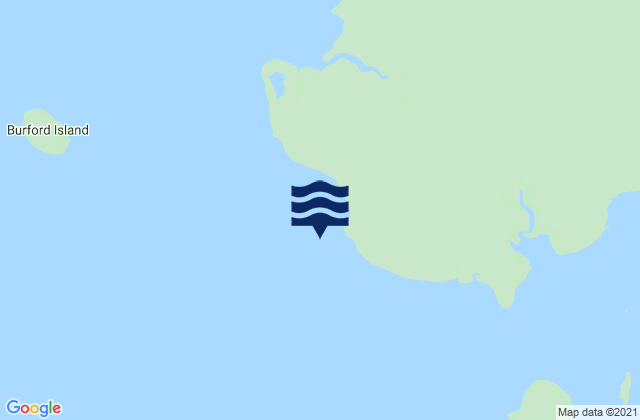 Mapa da tábua de marés em Two Hills Bay, Australia