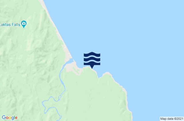 Mapa da tábua de marés em Umiray River Entr (Dingalan Bay), Philippines