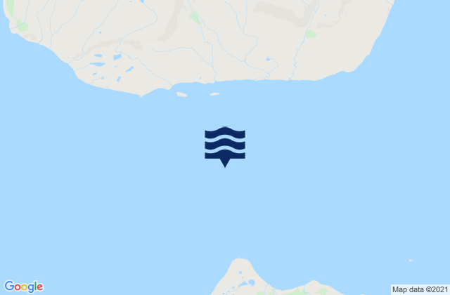 Mapa da tábua de marés em Unga Strait (1.4 miles N of Unga Spit), United States