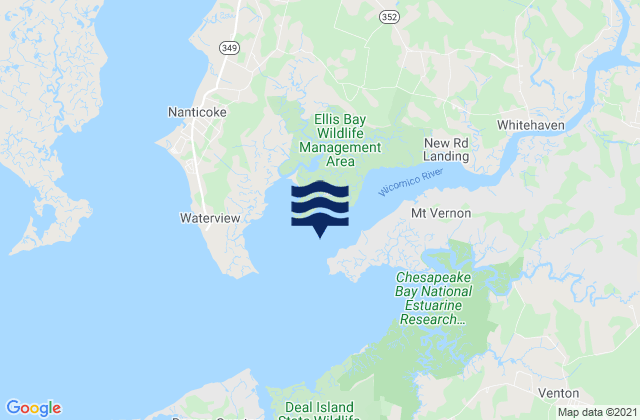 Mapa da tábua de marés em Victor Point 0.8 mile southwest of, United States