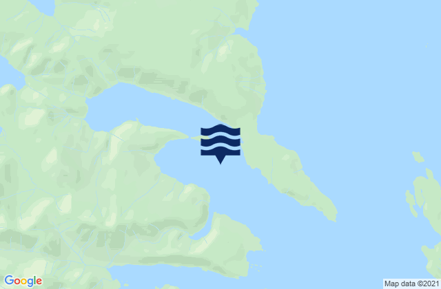 Mapa da tábua de marés em View Cove, United States