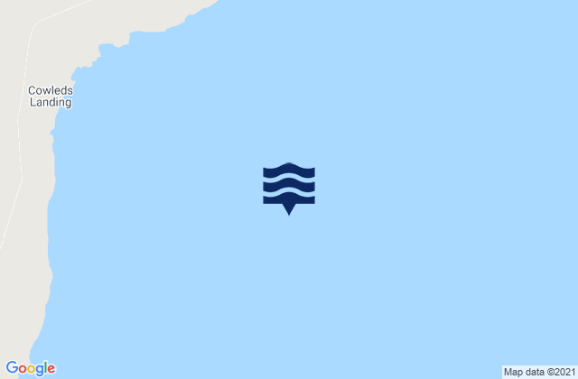 Mapa da tábua de marés em Western Shoal Beacon, Australia