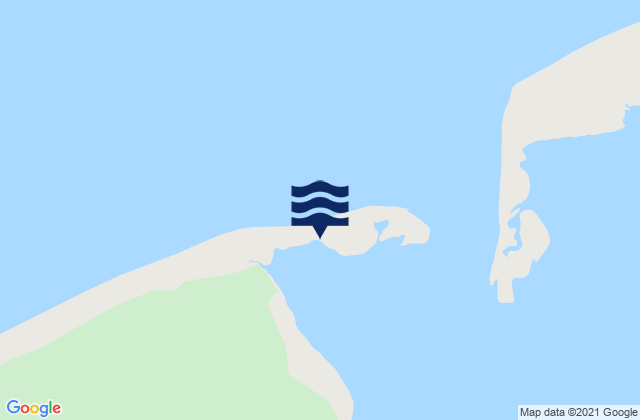 Mapa da tábua de marés em Zaliv Baykal, Russia