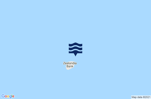 Mapa da tábua de marés em Zealandia Bank, Northern Mariana Islands